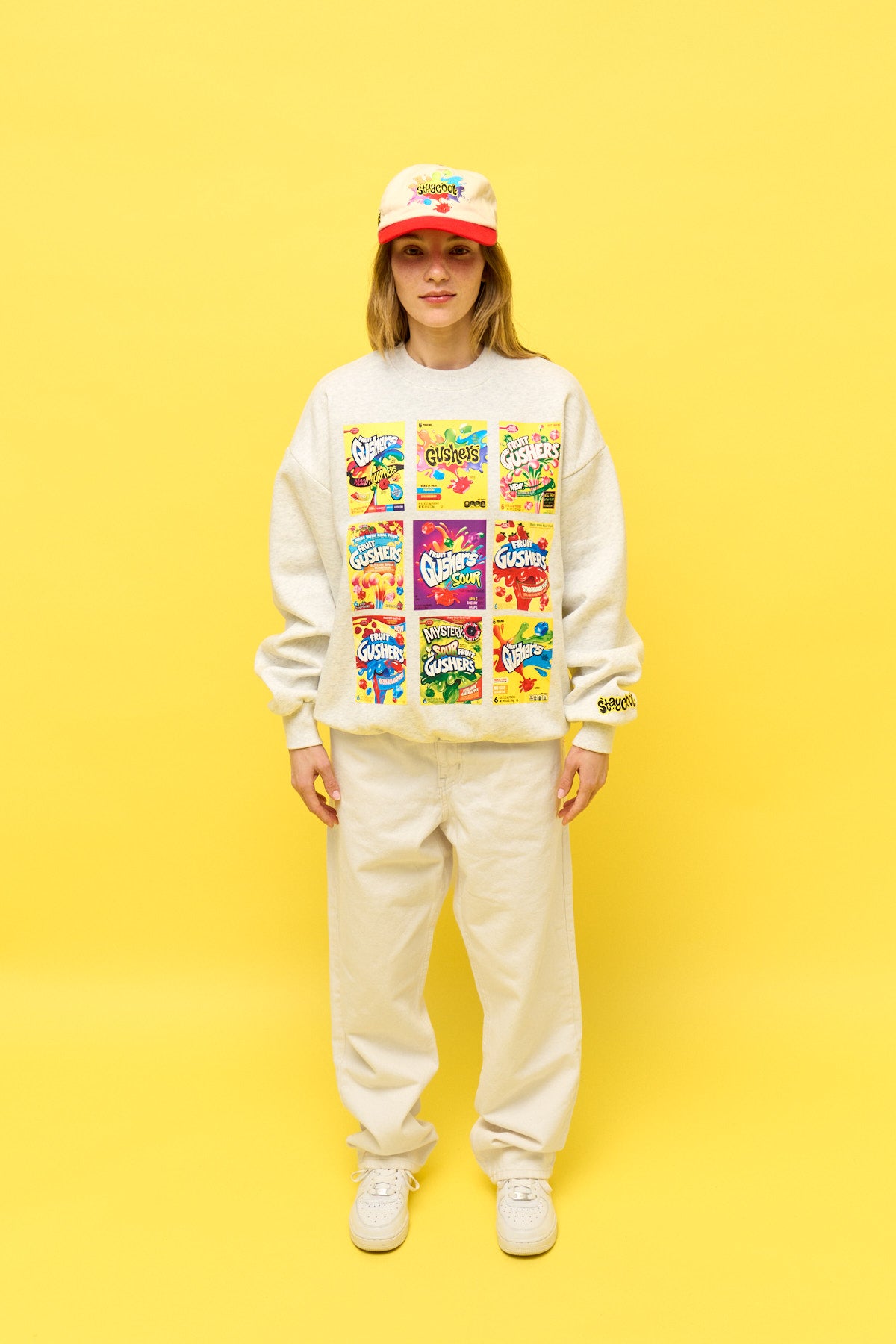 Staycool X Gushers Decades Sweatshirt (Heather Grey)