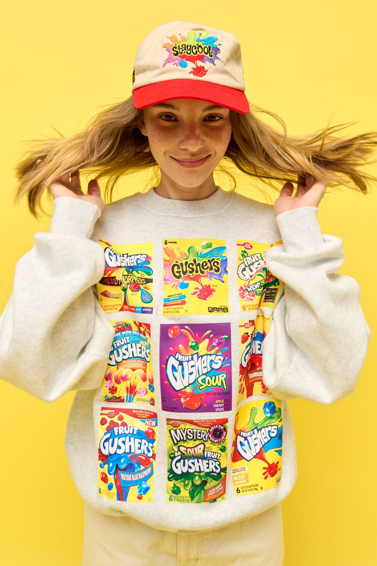 Staycool X Gushers Decades Sweatshirt (Heather Grey)
