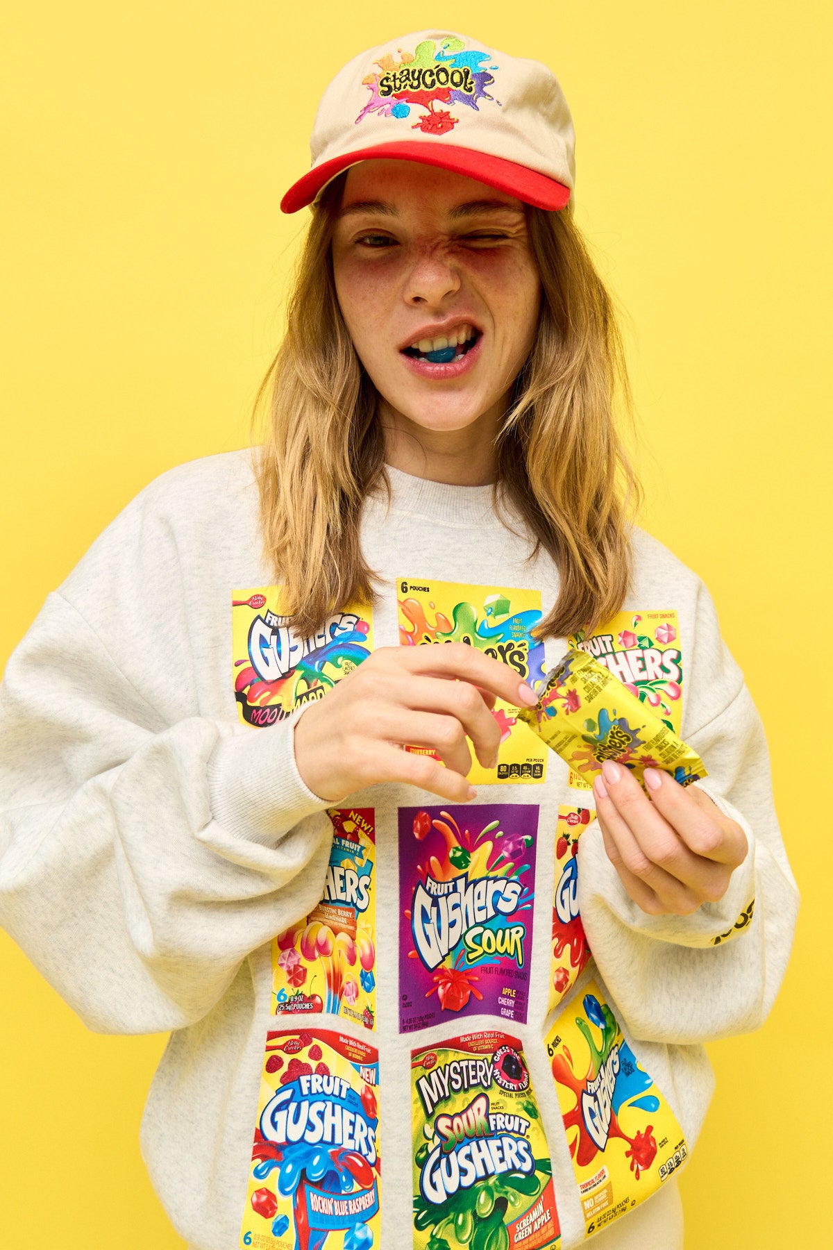 Staycool X Gushers Decades Sweatshirt (Heather Grey)