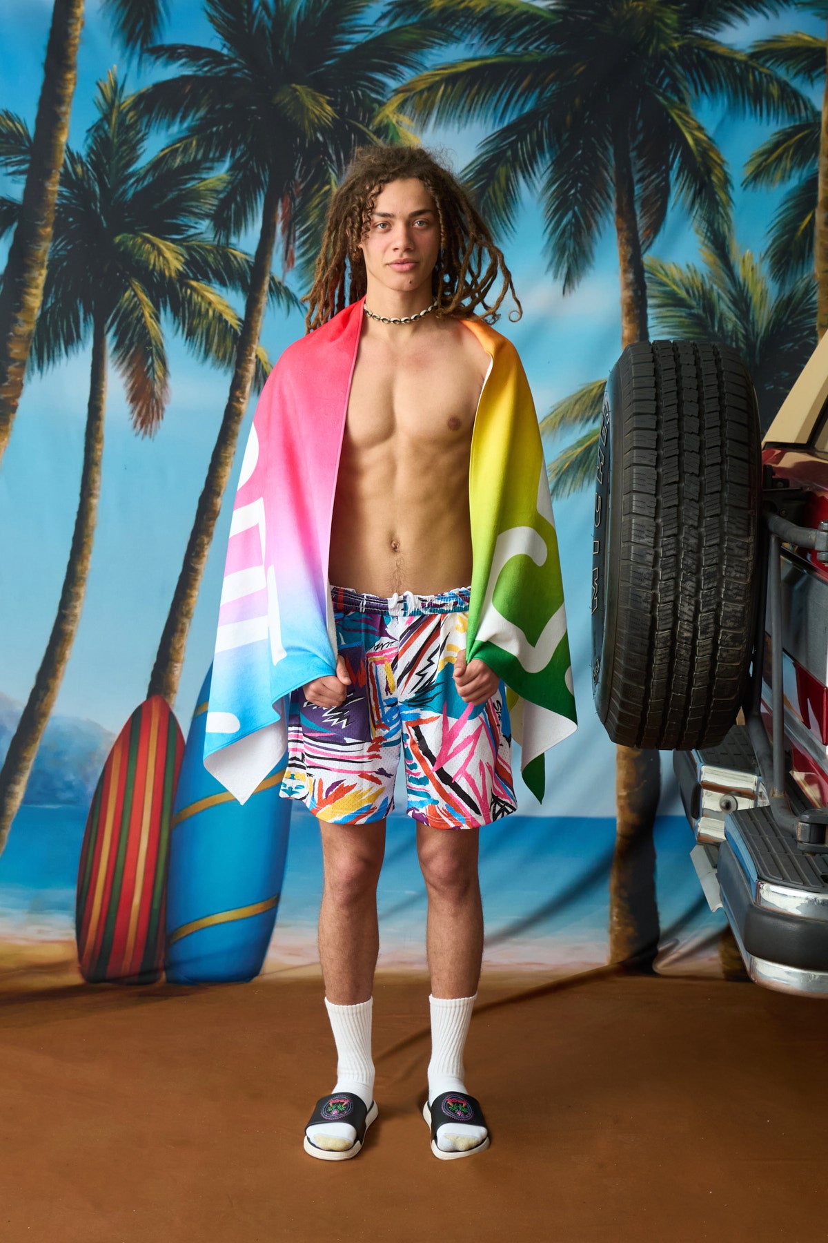 Tribal Beach Towel (Multi)