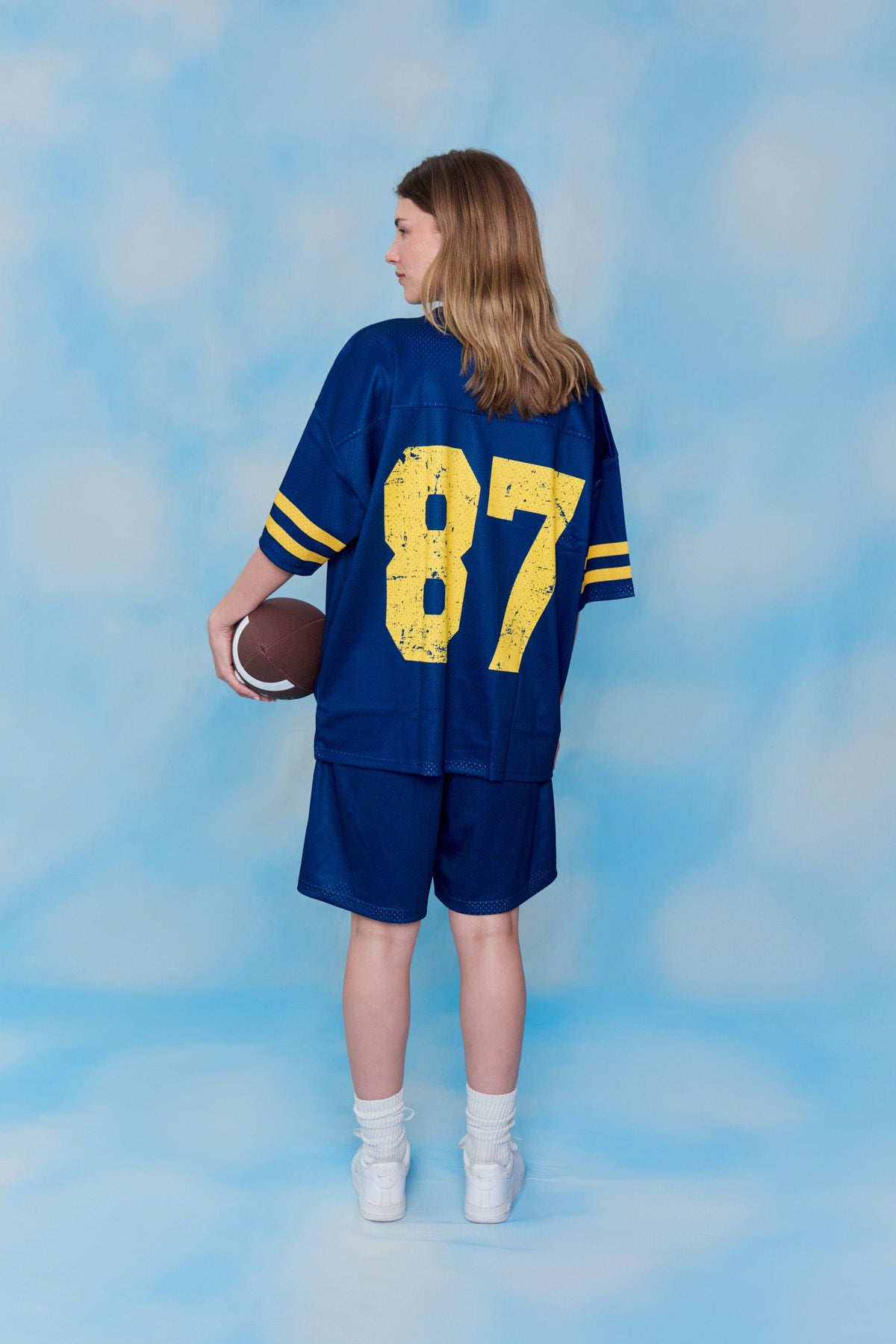 Staycool Football Jersey (Blue)