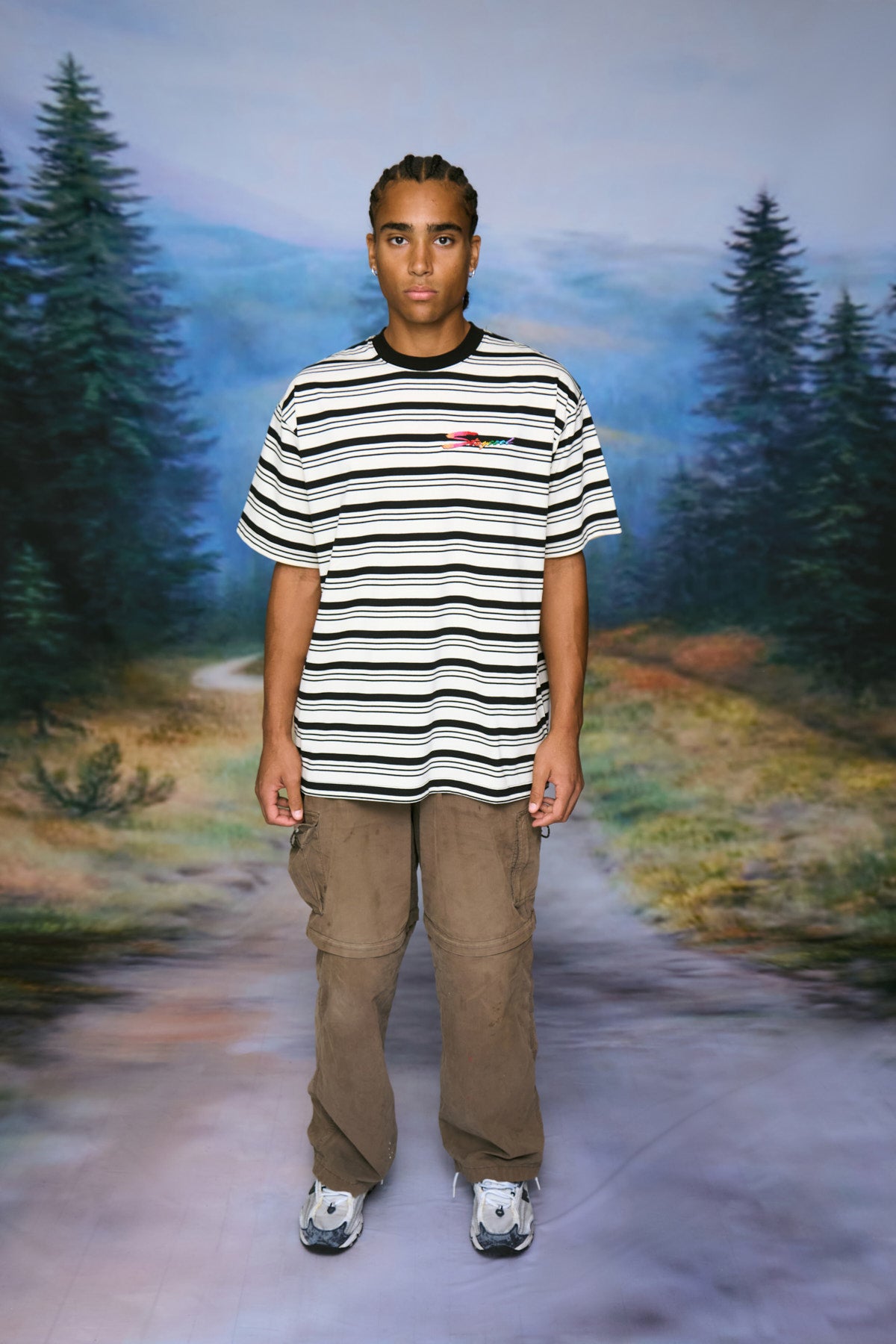 Blaze Stripe Tee (Multi)