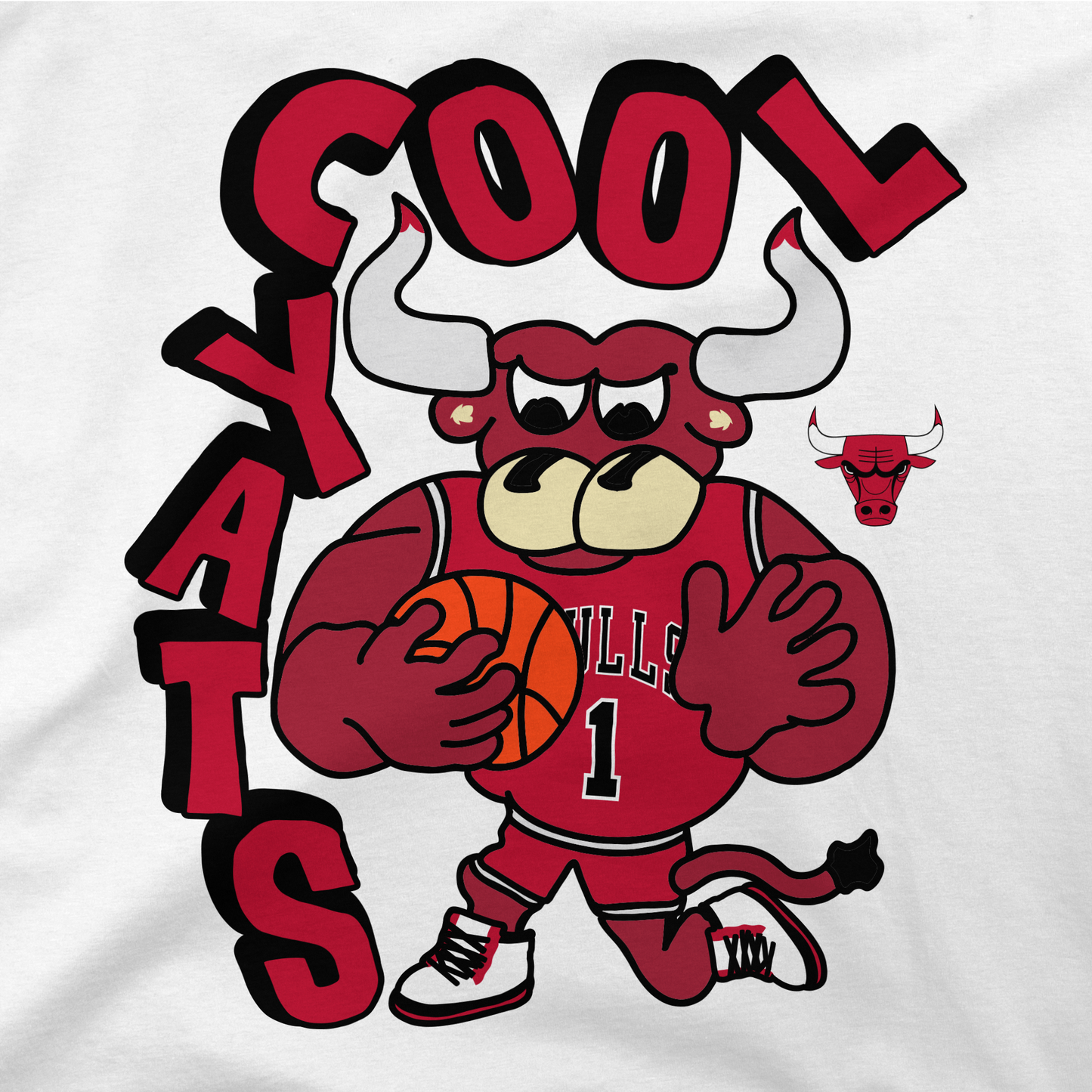 Staycool X Bulls Mascot Tee