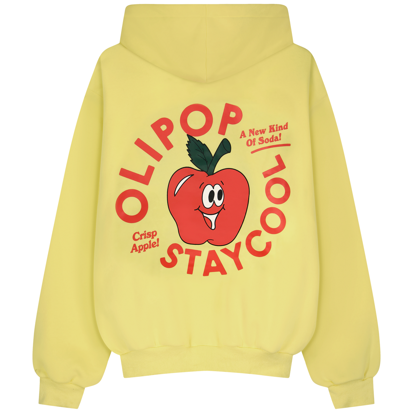 Olipop Crisp Apple Hoodie (Butter)