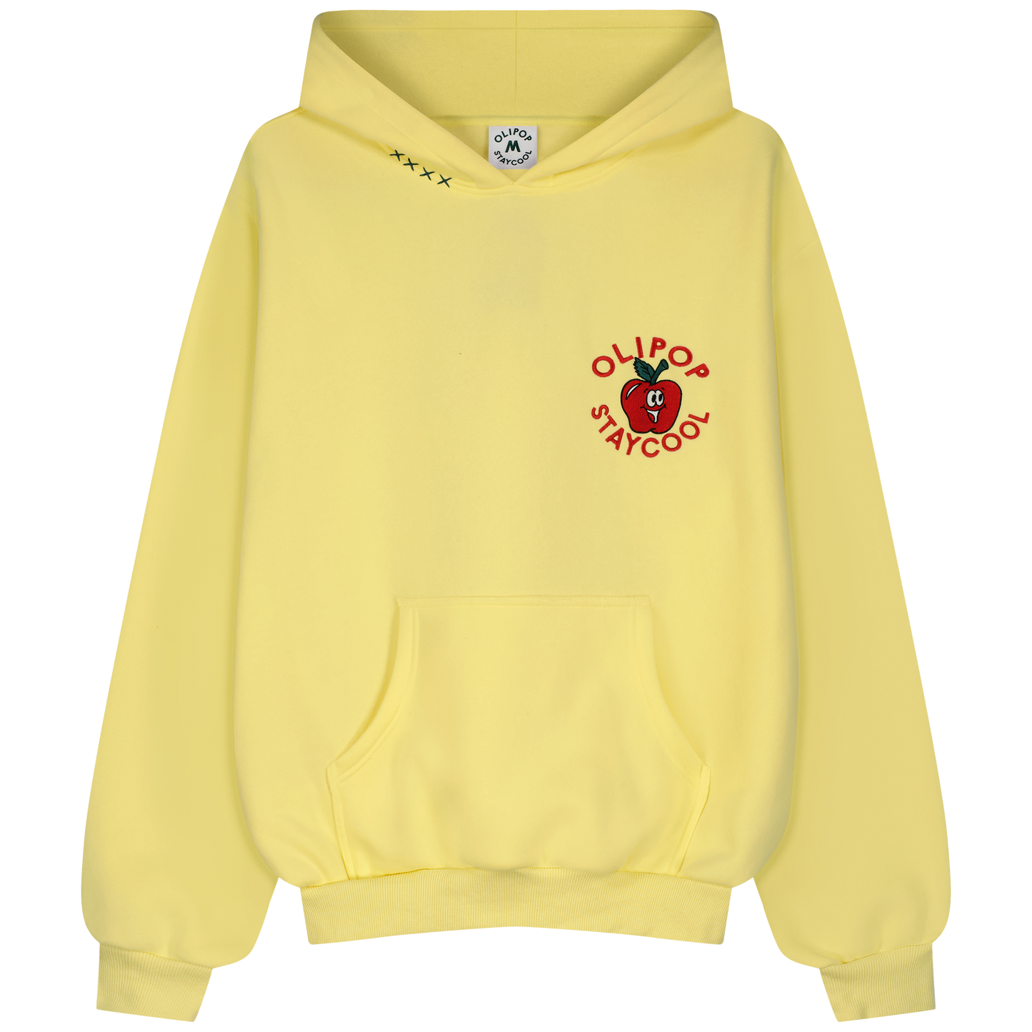 Olipop Crisp Apple Hoodie (Butter)