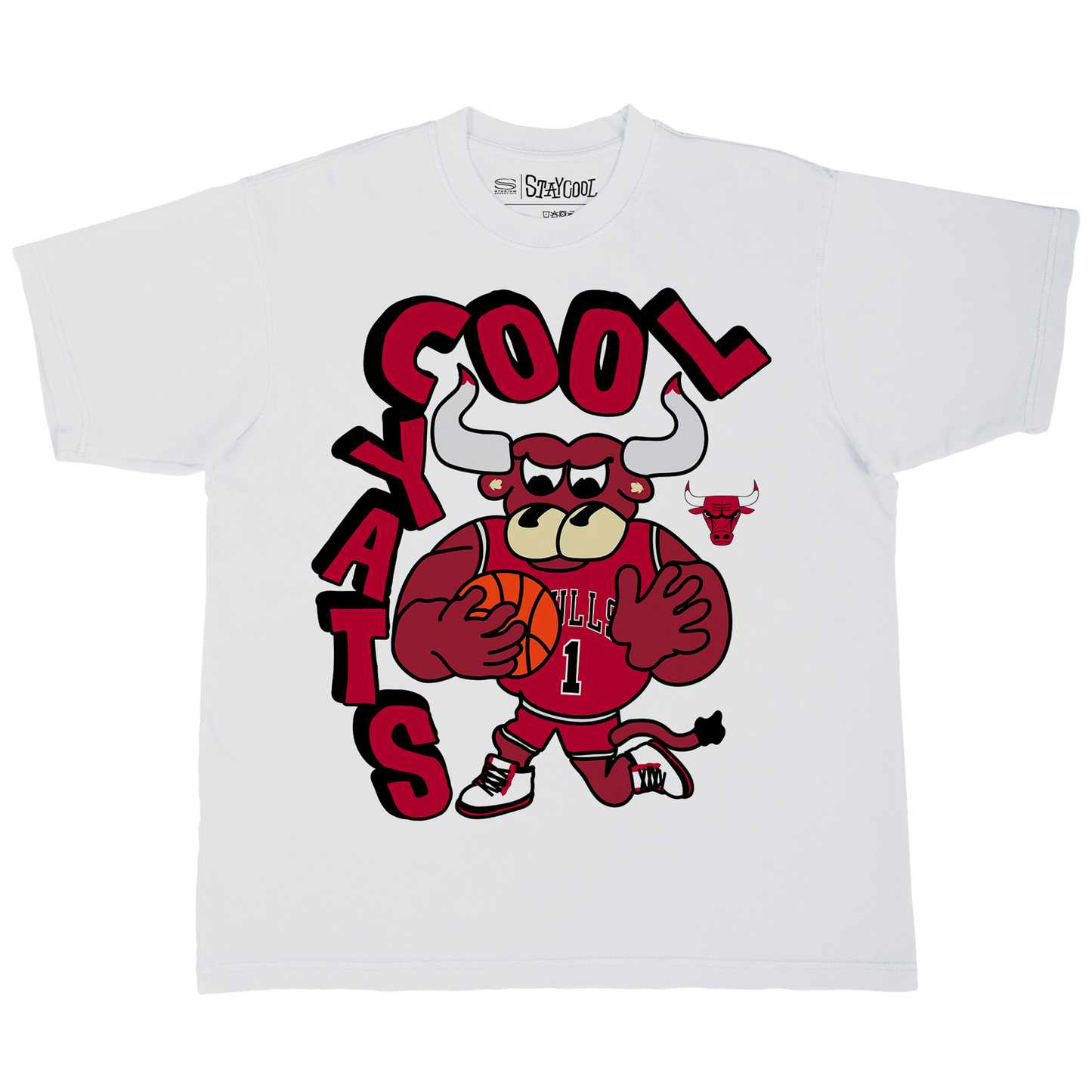 Staycool X Bulls Mascot Tee