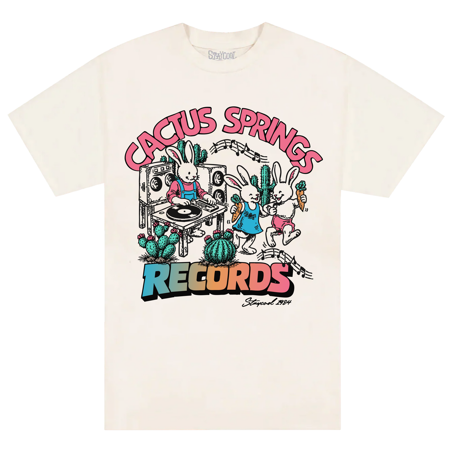 Cactus Spring Tee (Cream)