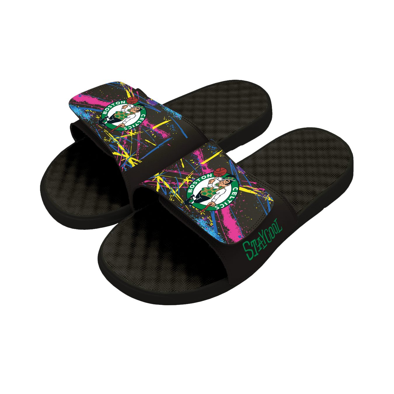 Staycool X Islide Boston Celtics Slides