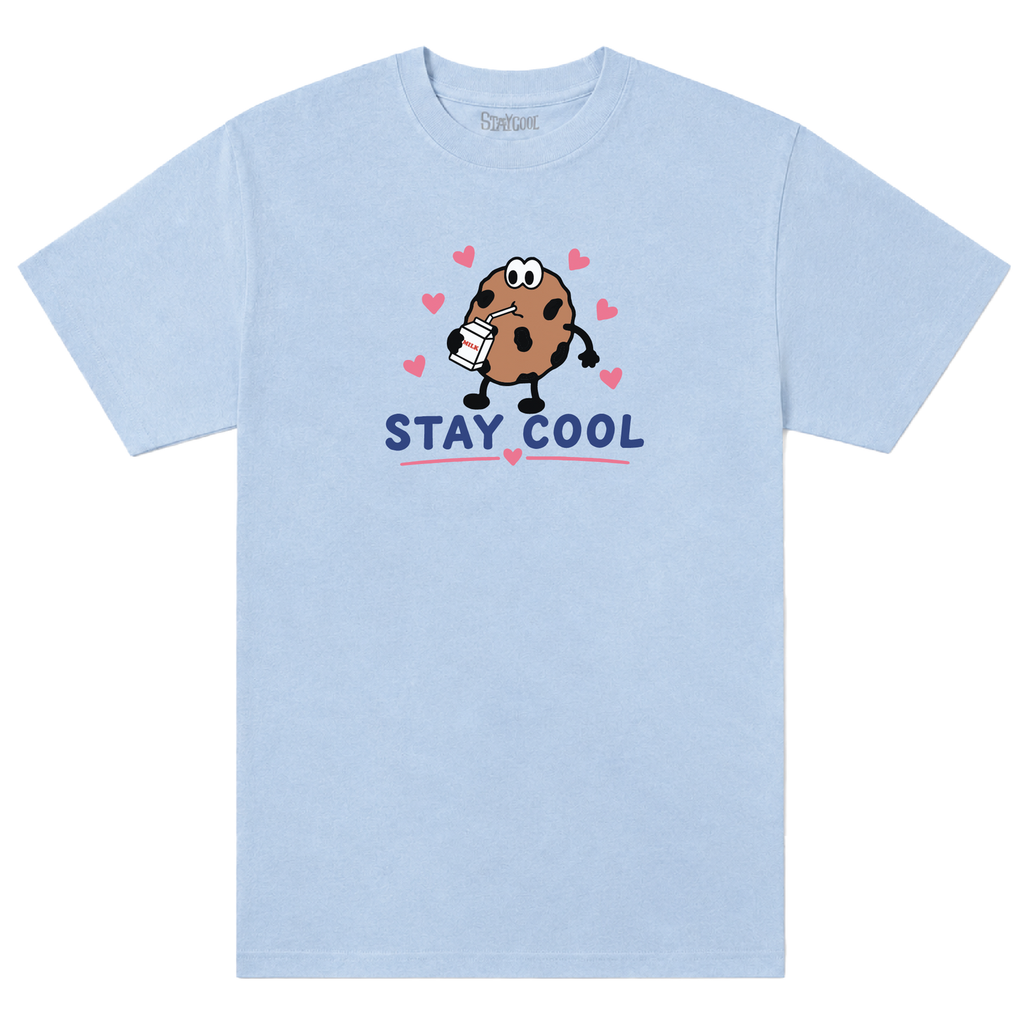 Cookies Hearts Tee (Light Blue)