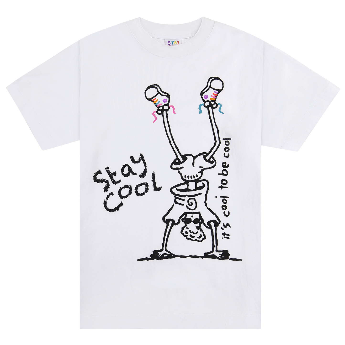 Flipside Tee (White)