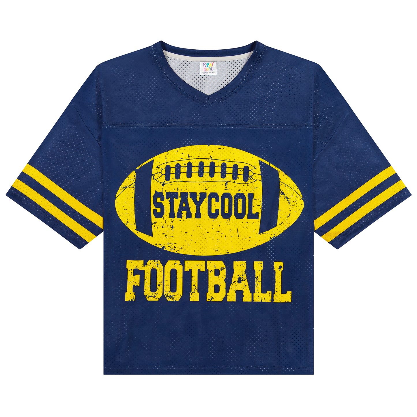 Staycool Football Jersey (Blue)