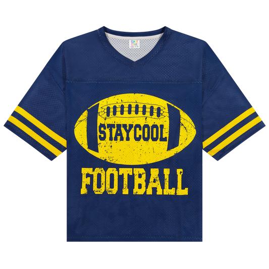 Staycool Football Jersey (Blue)