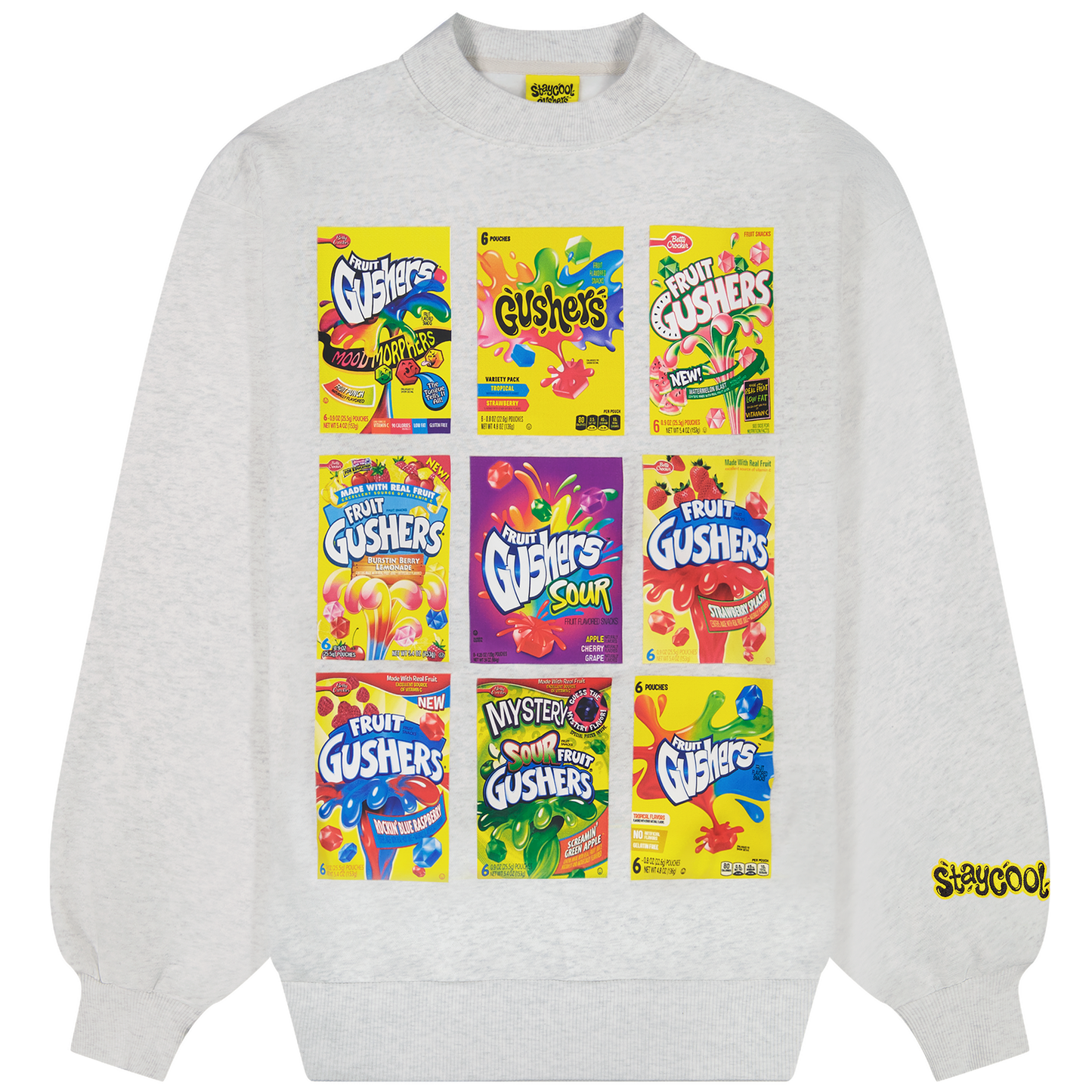 Staycool X Gushers Decades Sweatshirt (Heather Grey)