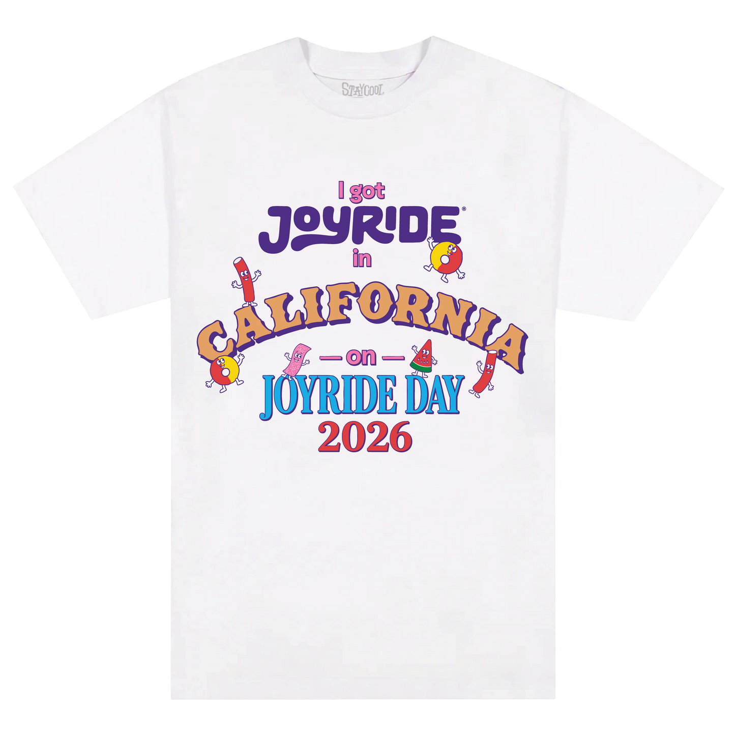 Staycool X Joyride California Tee (White)