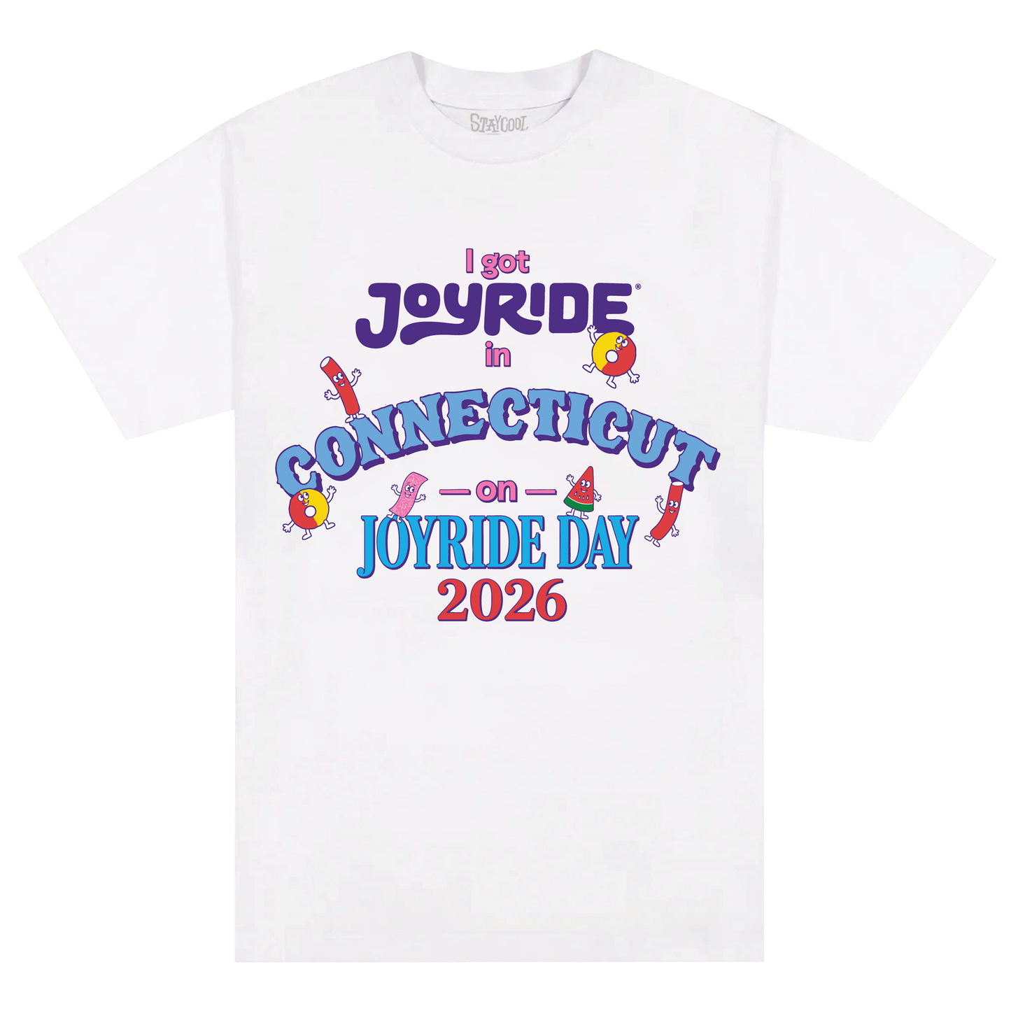 Staycool X Joyride Connecticut Tee (White)