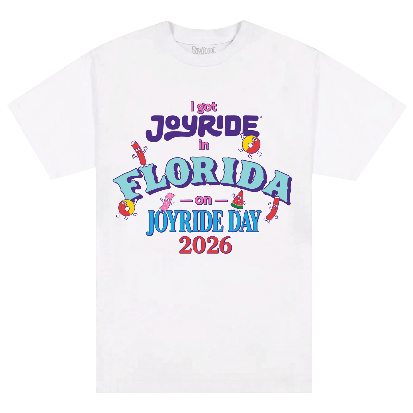 Staycool X Joyride Florida Tee (White)