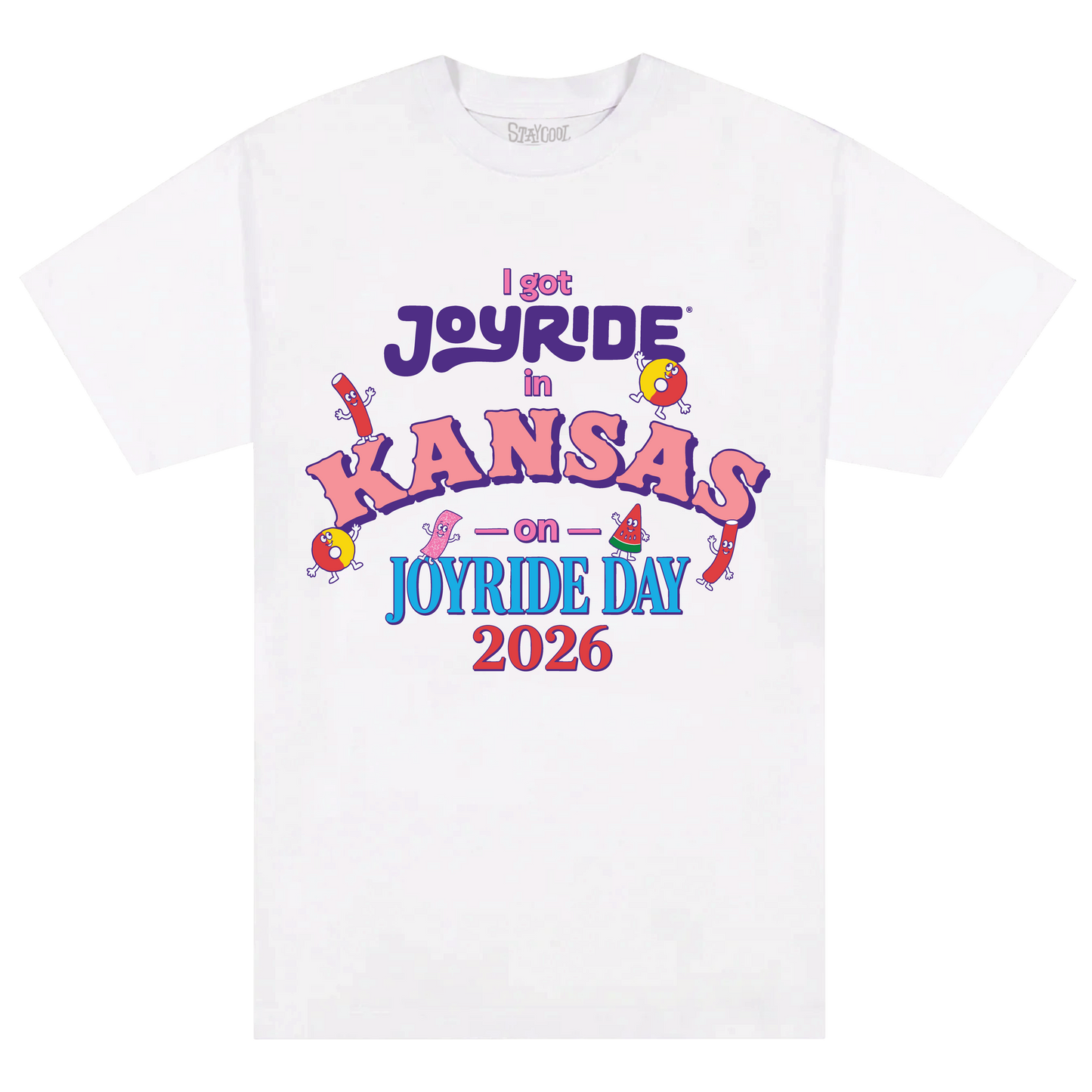 Staycool X Joyride Kansas Tee (White)