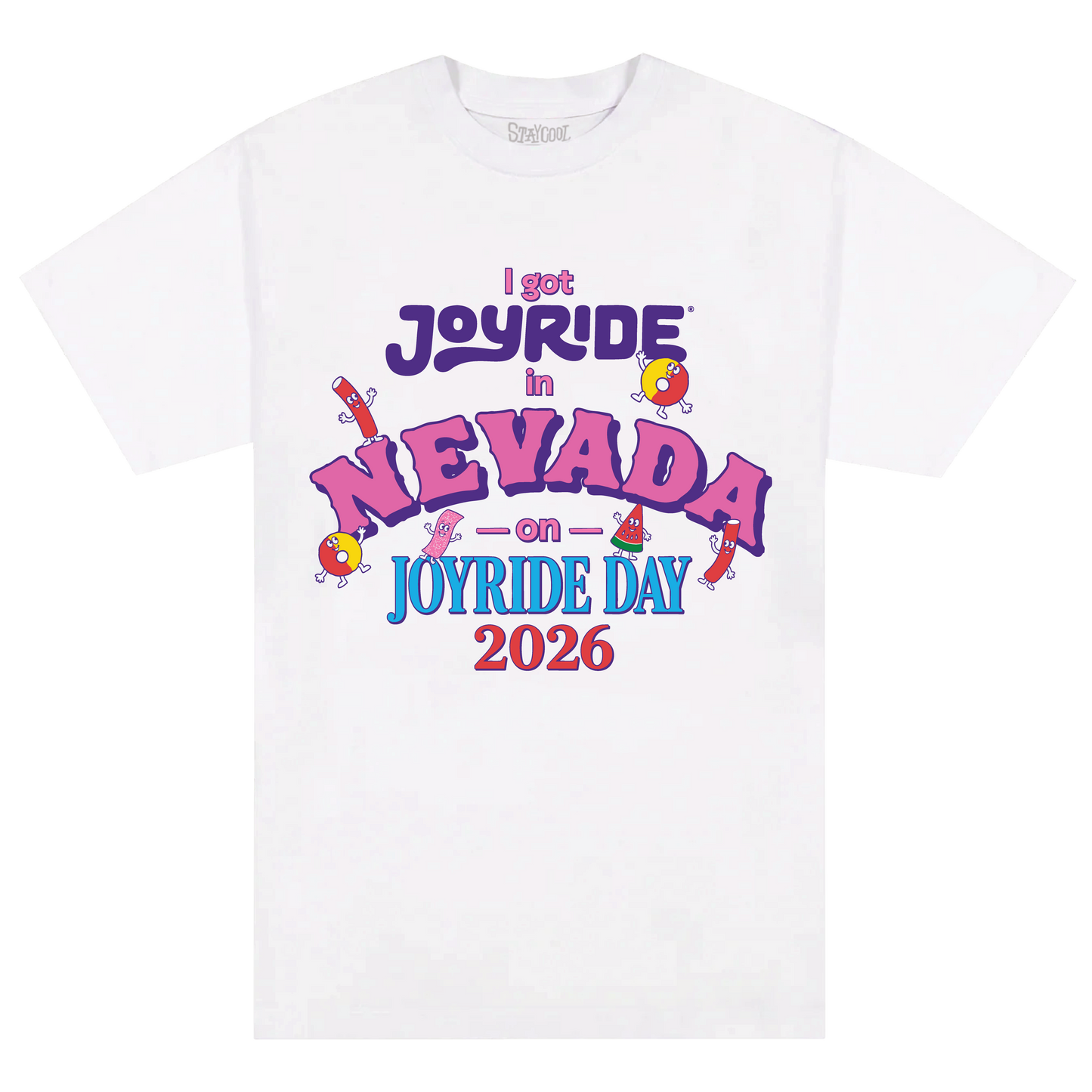 Staycool X Joyride Nevada Tee (White)