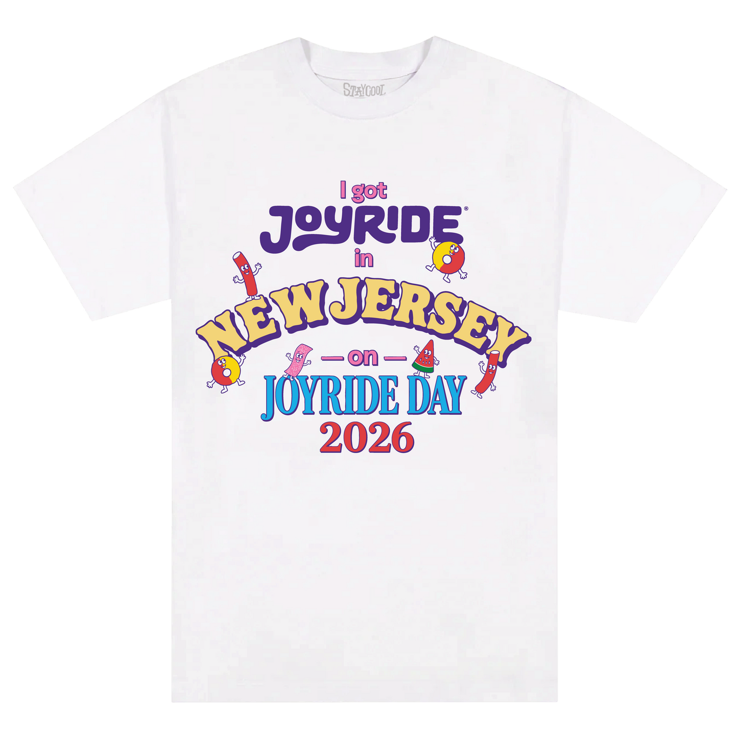 Staycool X Joyride New Jersey Tee (White)