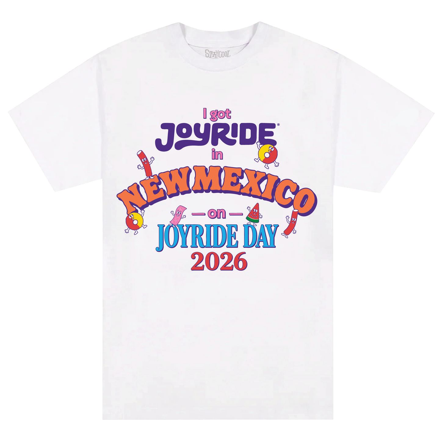 Staycool X Joyride New Mexico Tee (White)