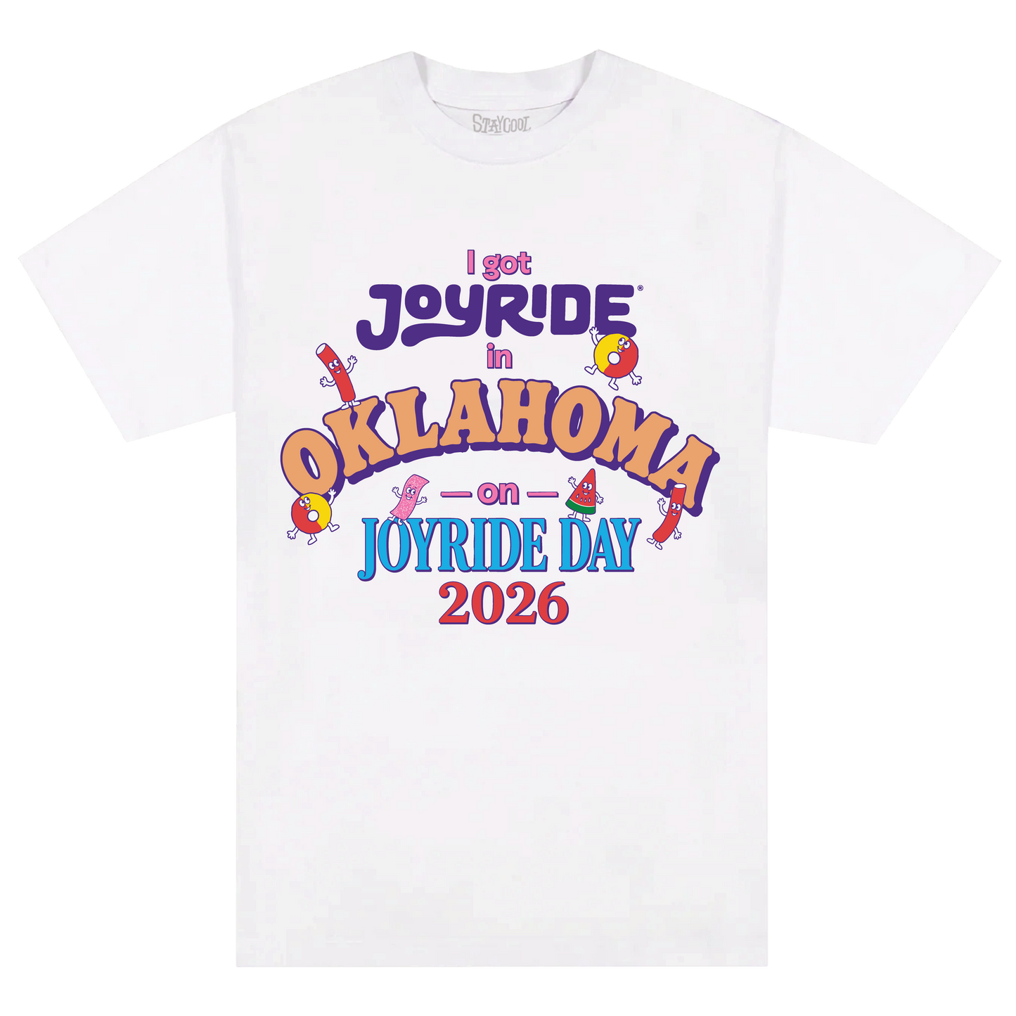 Staycool X Joyride Oklahoma Tee (White)