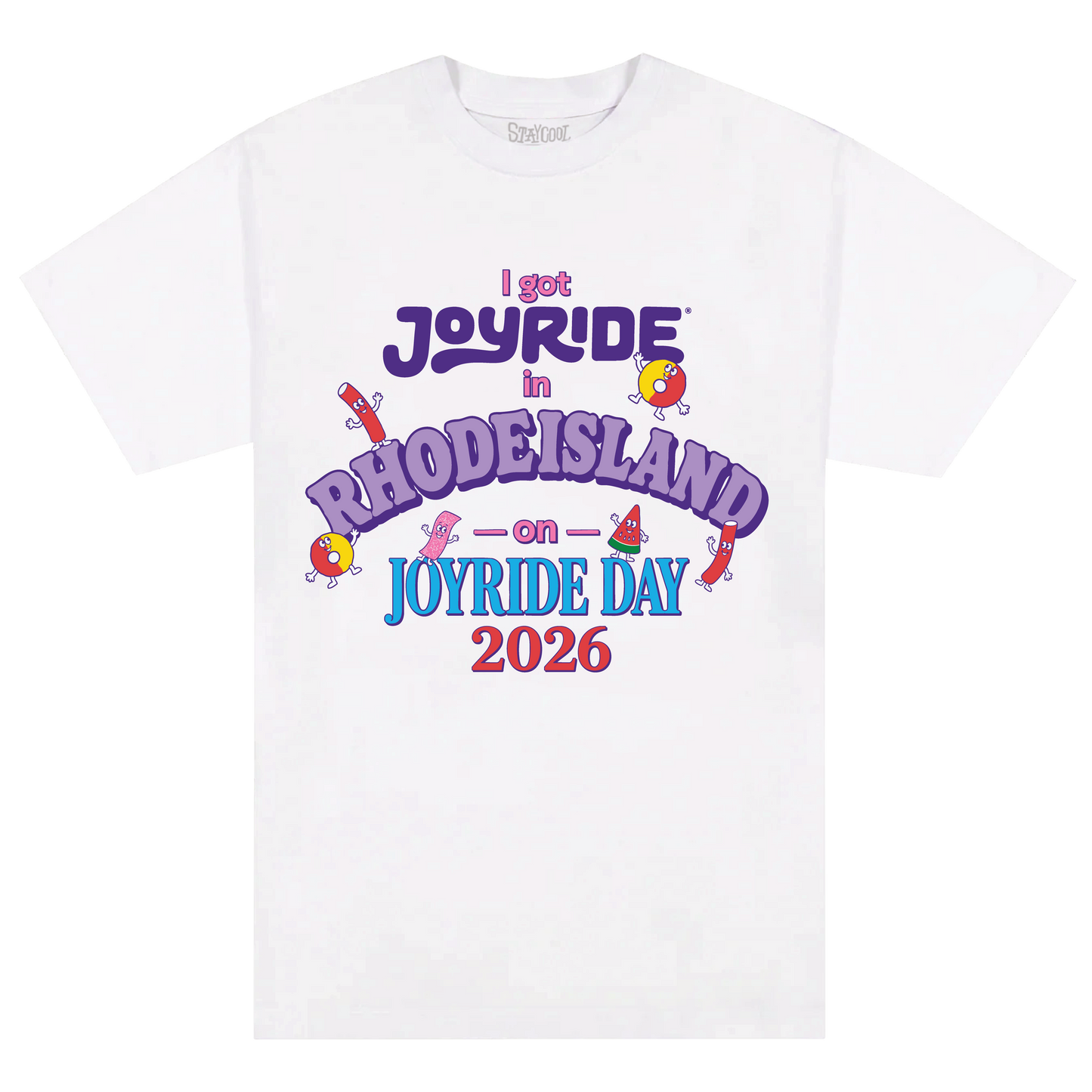 Staycool X Joyride Rhode Island Tee (White)