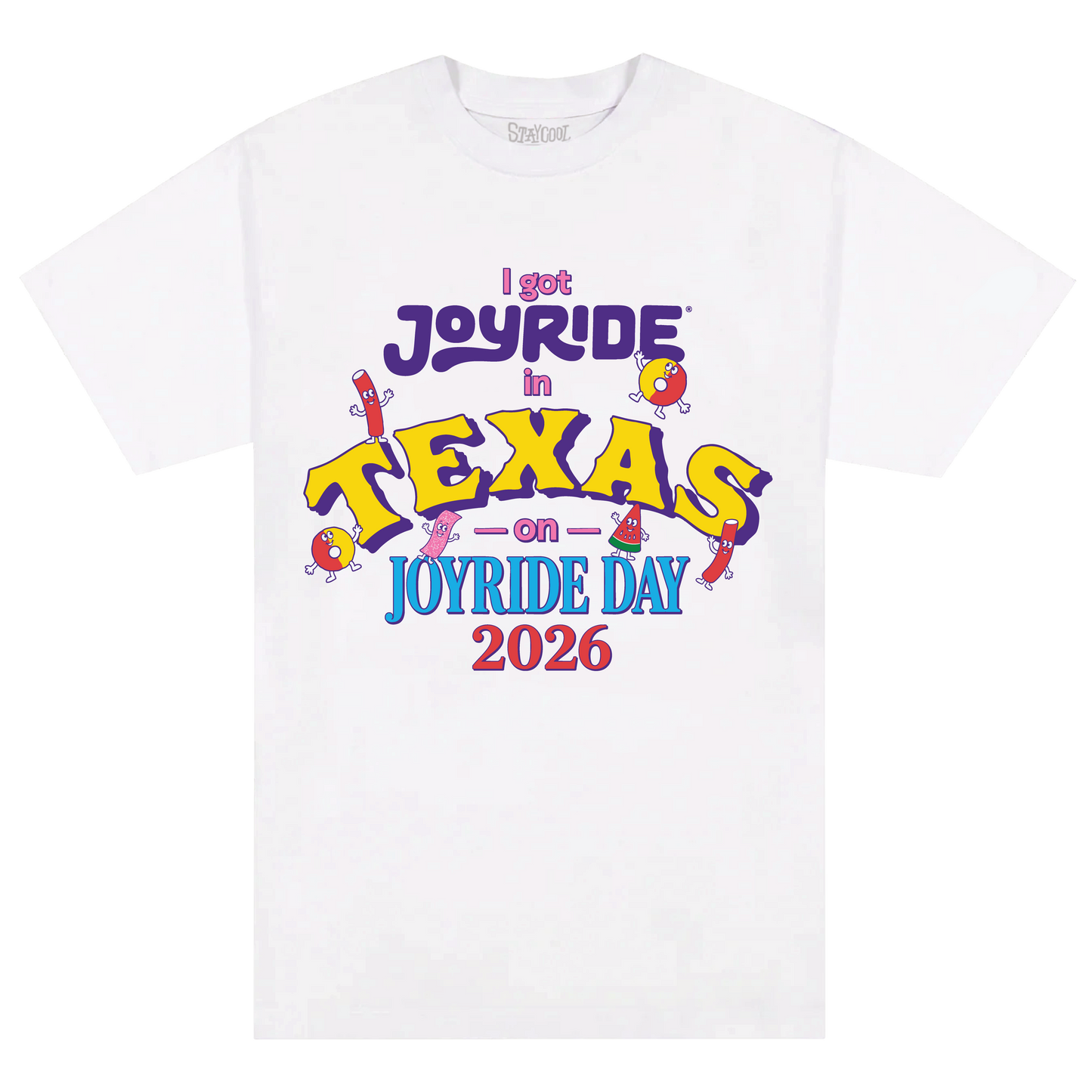 Staycool X Joyride Texas Tee (White)