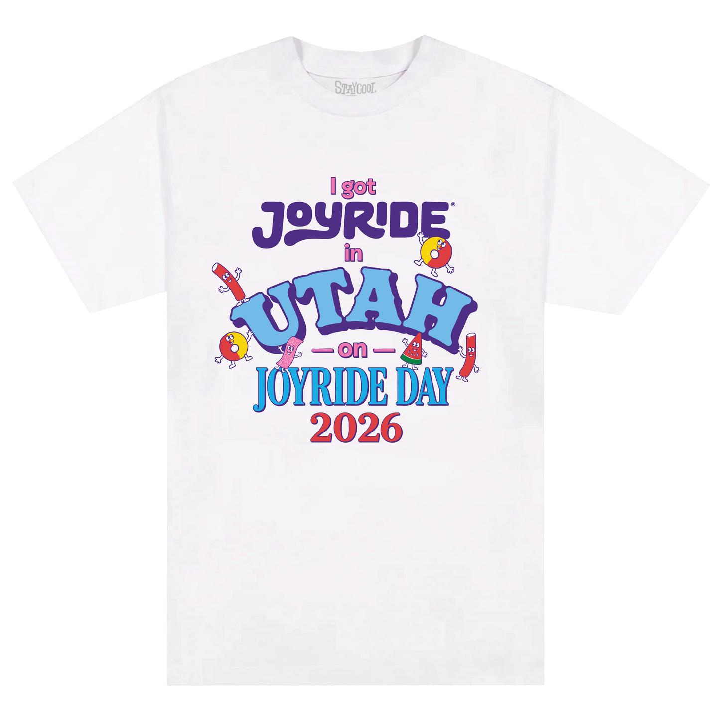 Staycool X Joyride Utah Tee (White)