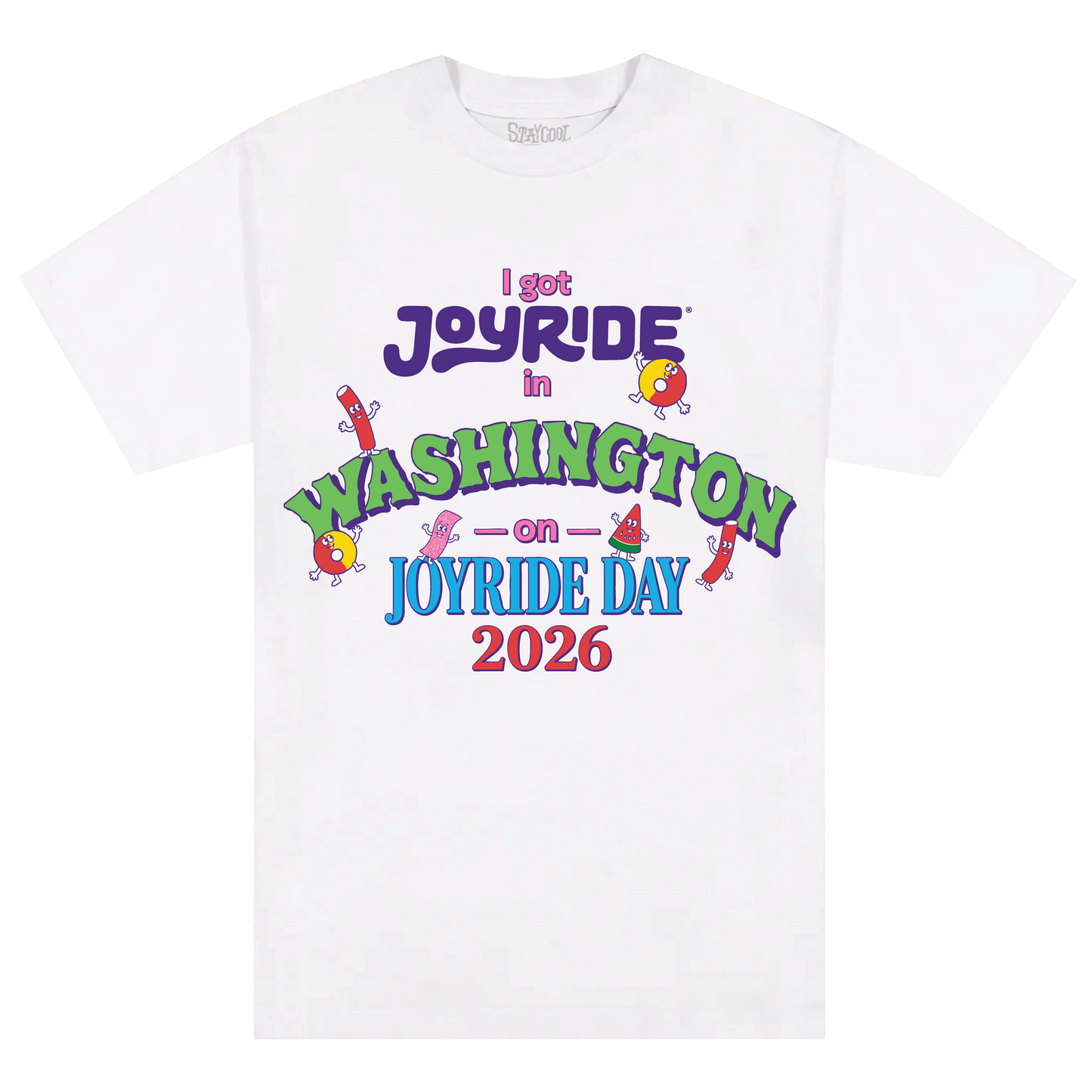 Staycool X Joyride Washington Tee (White)