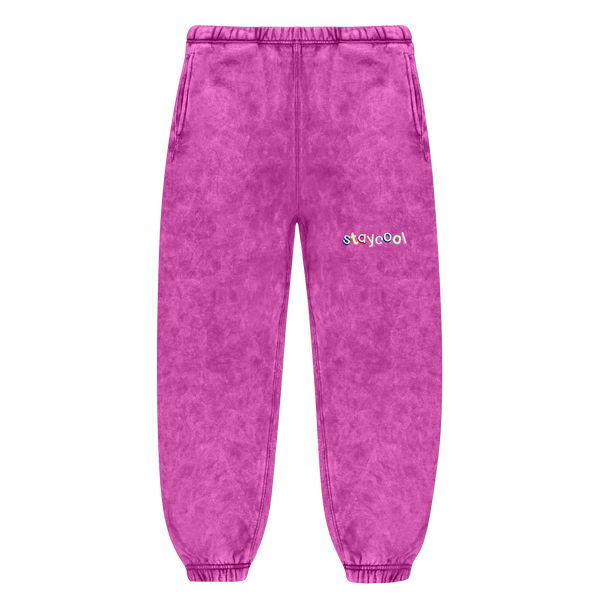 Classic Sweatpants (Strawberry Mineral Wash) - Staycoolnyc