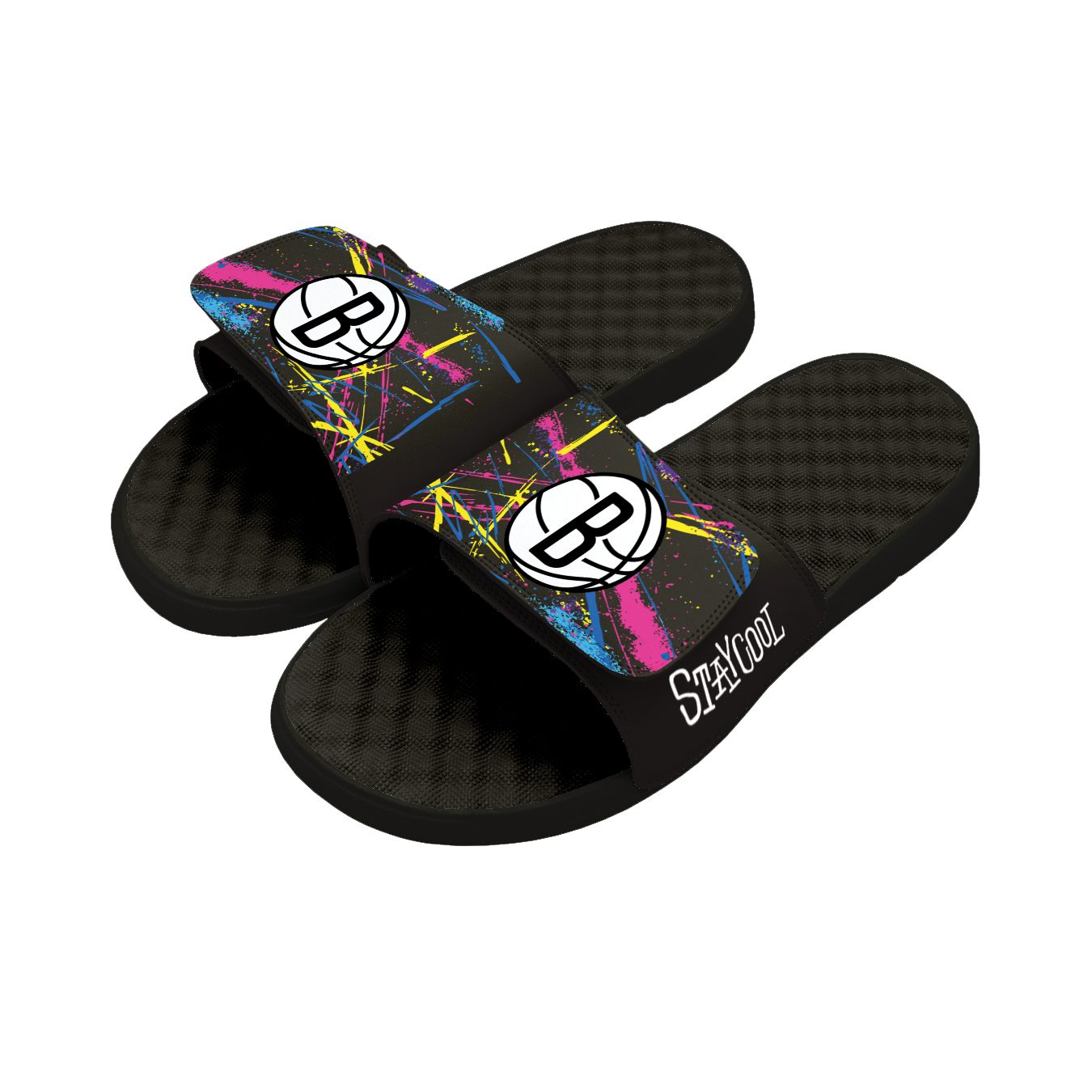 Staycool X Islide Brooklyn Nets Slides