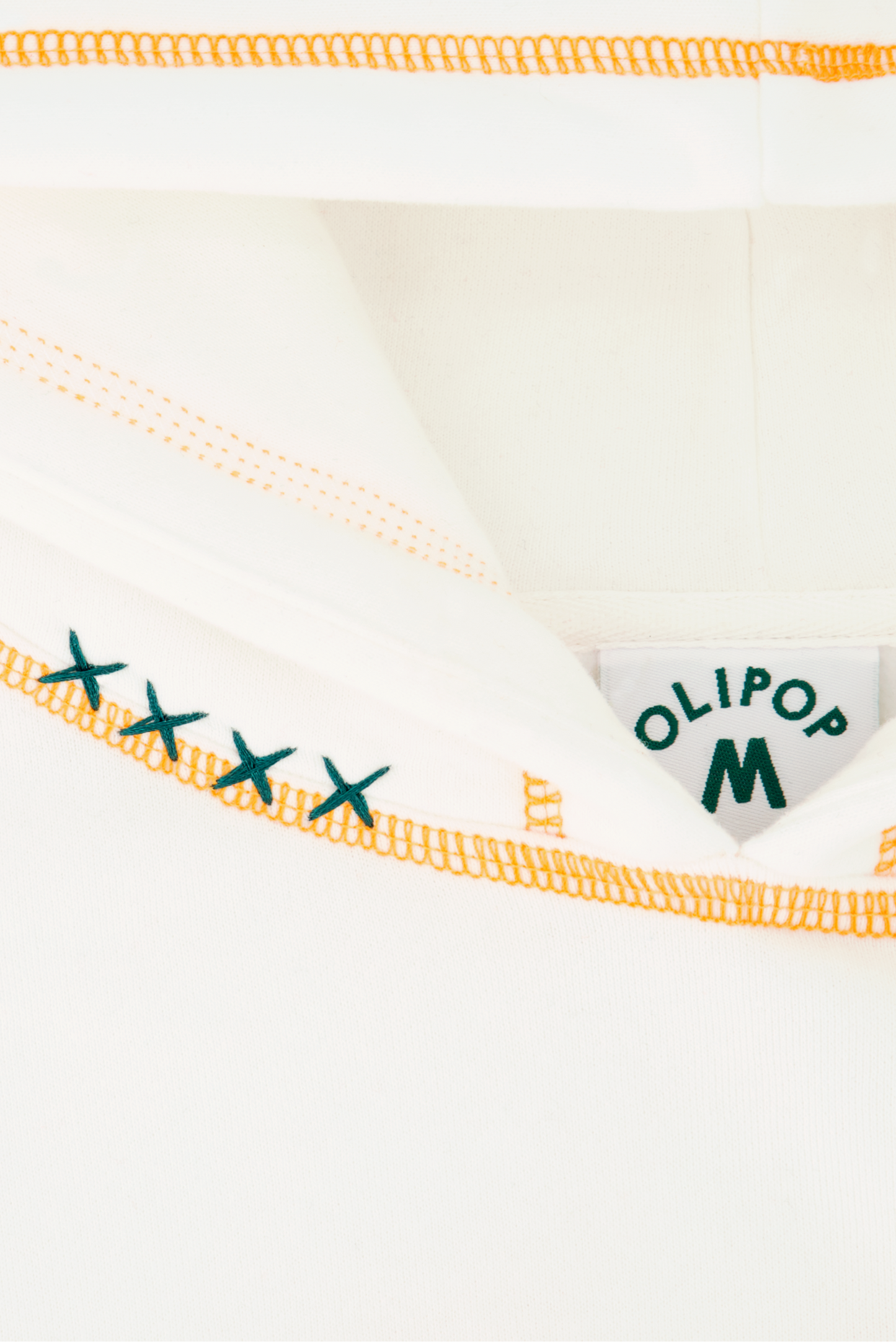 Olipop Orange Cream Hoodie (White)