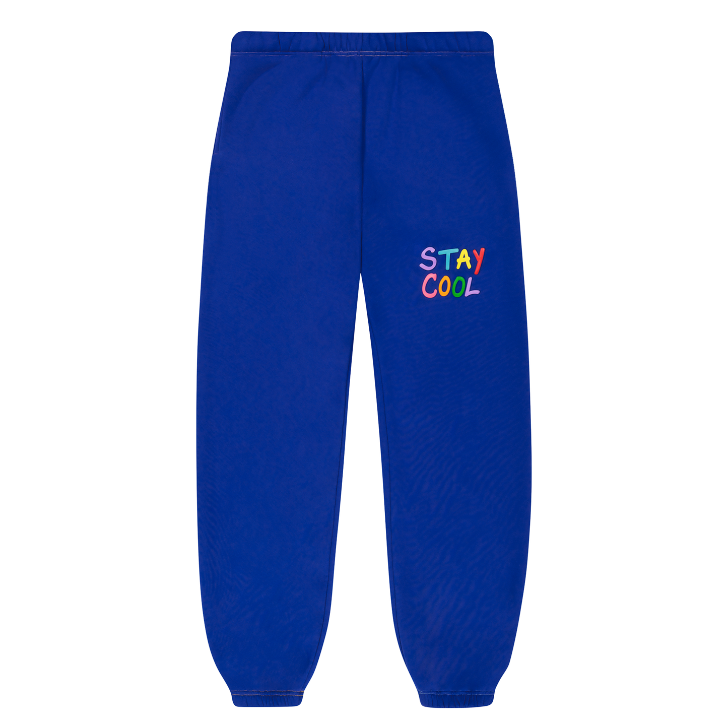 Puff Paint Sweatpants (Royal Blue)