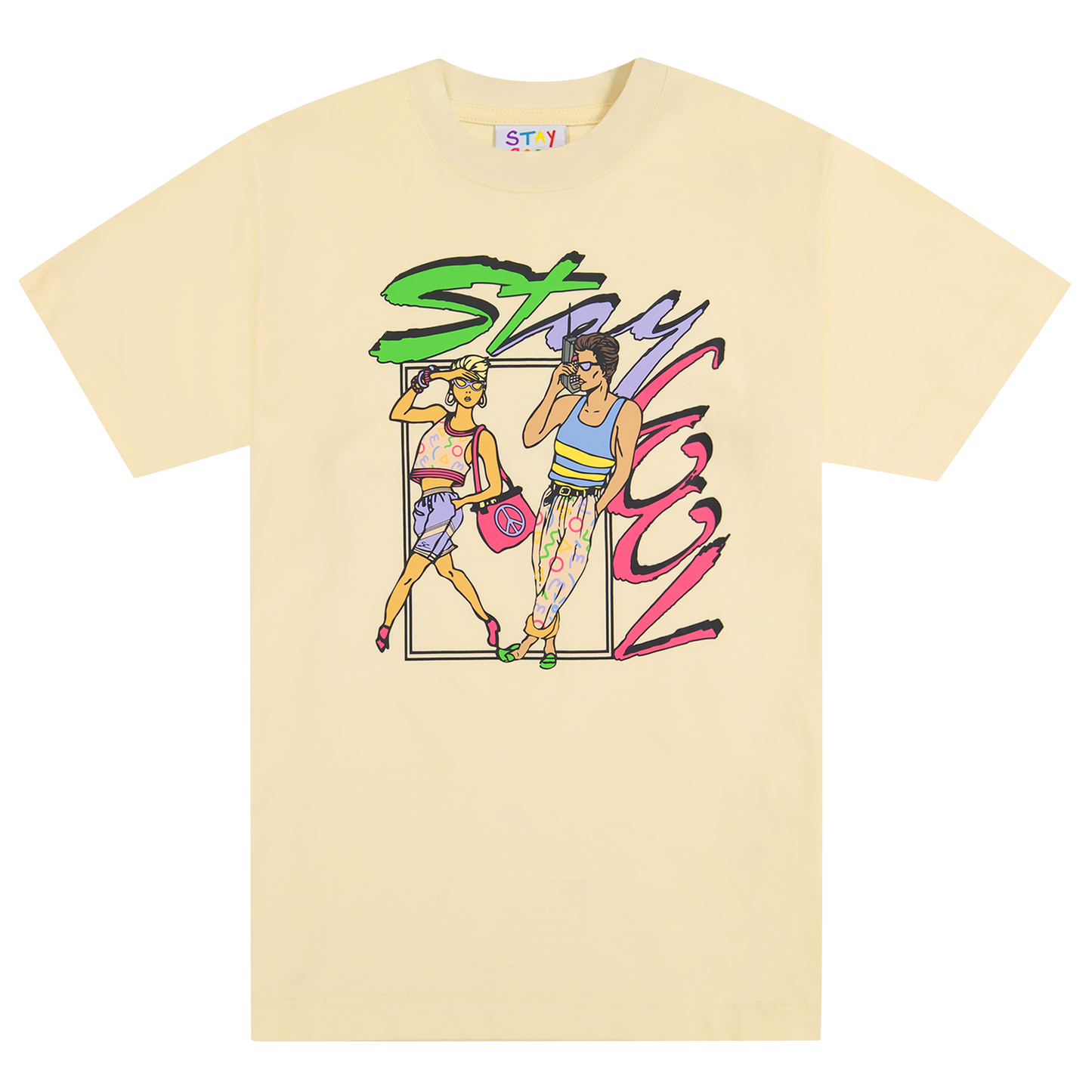 Retro Tee (Cream)