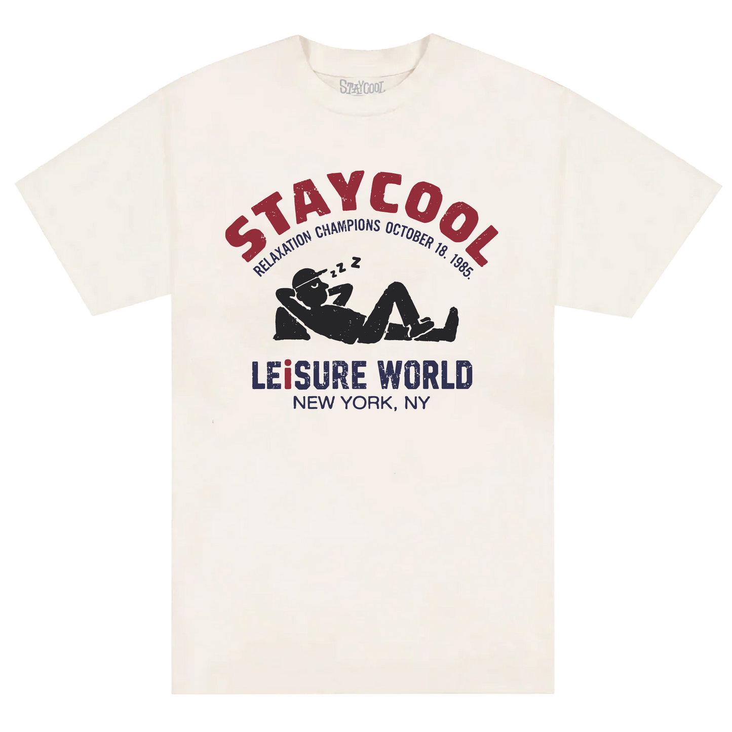 Leisure World Tee (Ivory)