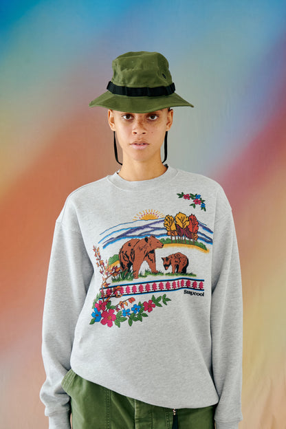 Wilderness Sweatshirt (Heather Grey)
