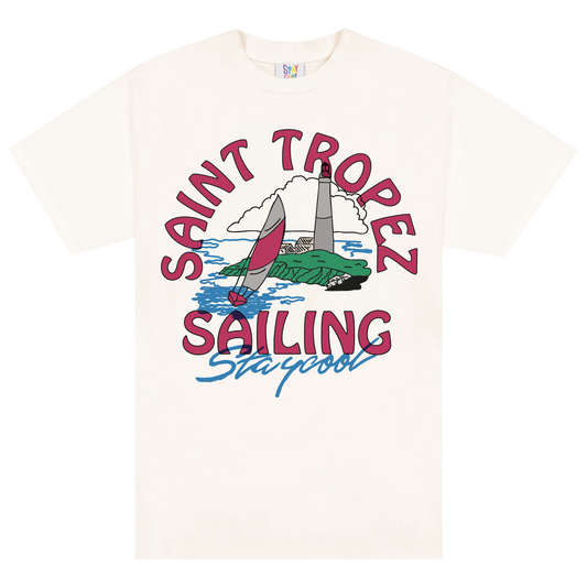 St. Tropez Sailing Tee (Off-White)