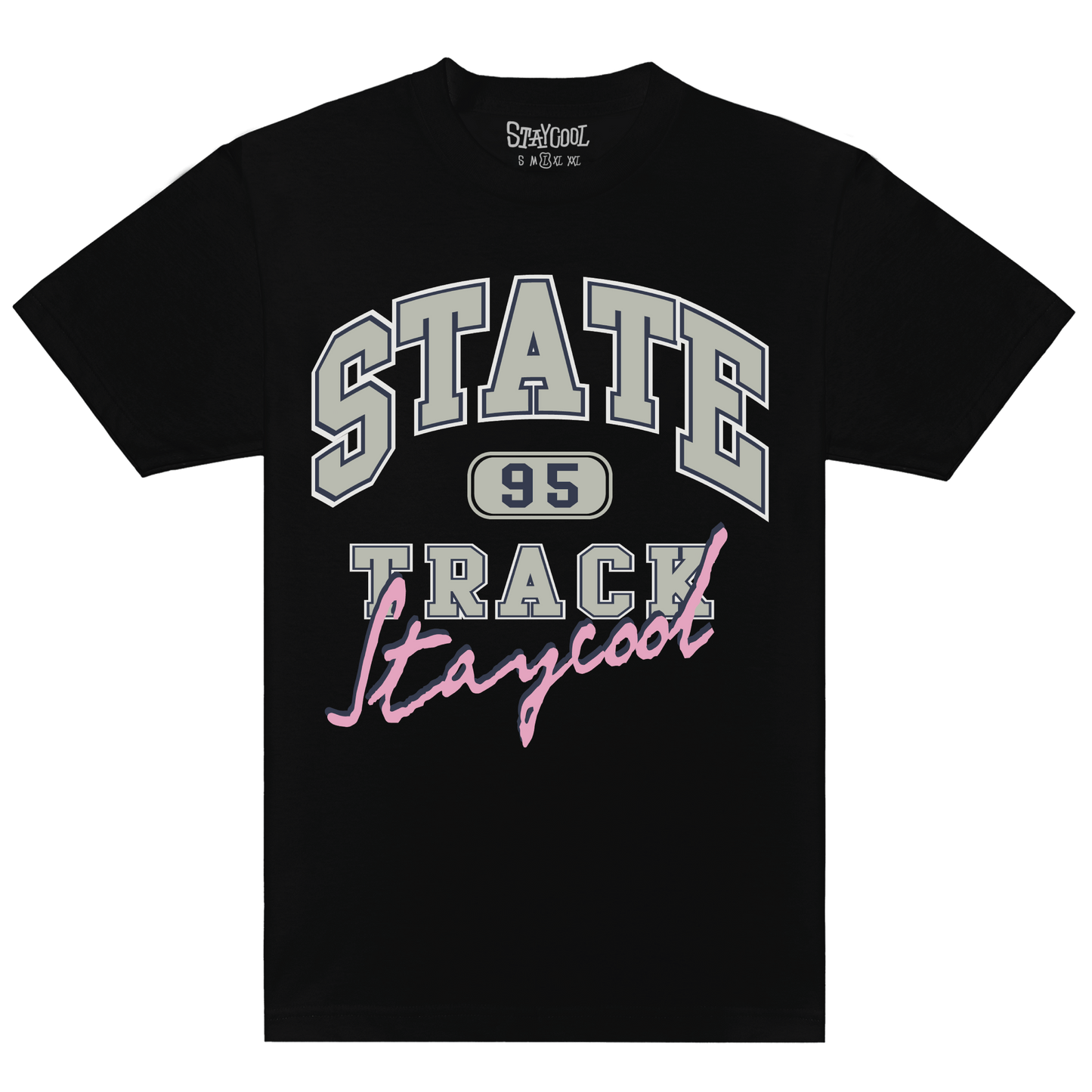 State Track Tee (Black)