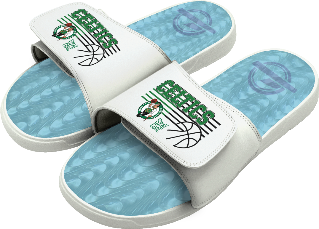 Staycool X Islide Celtics B-Ball Slides