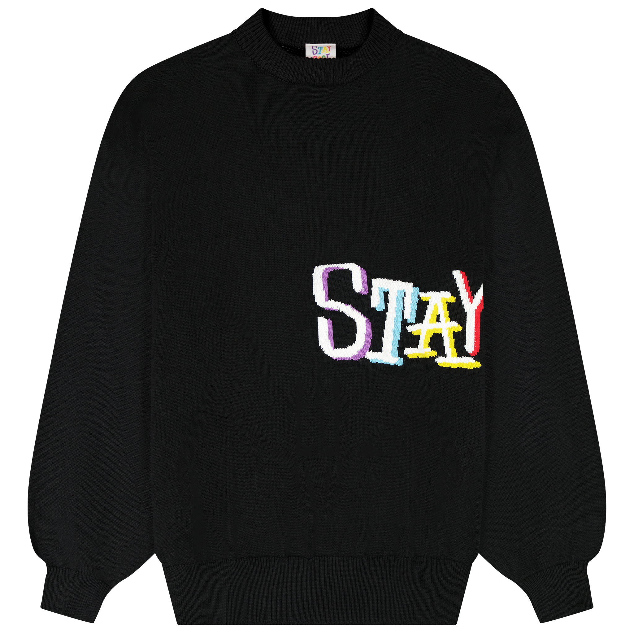 Tribal Wrap Knit Sweater (Black) – Staycoolnyc Tribal Wrap Knit Sweater (Black) – Staycoolnyc