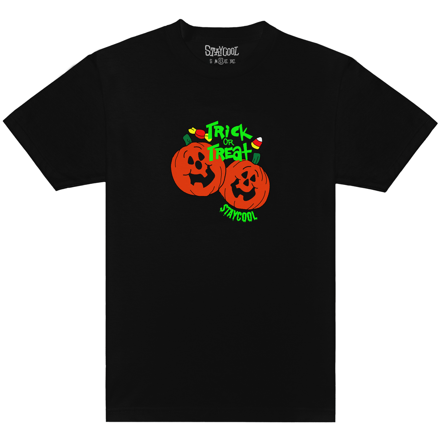 Trick Or Treat Tee (Black)