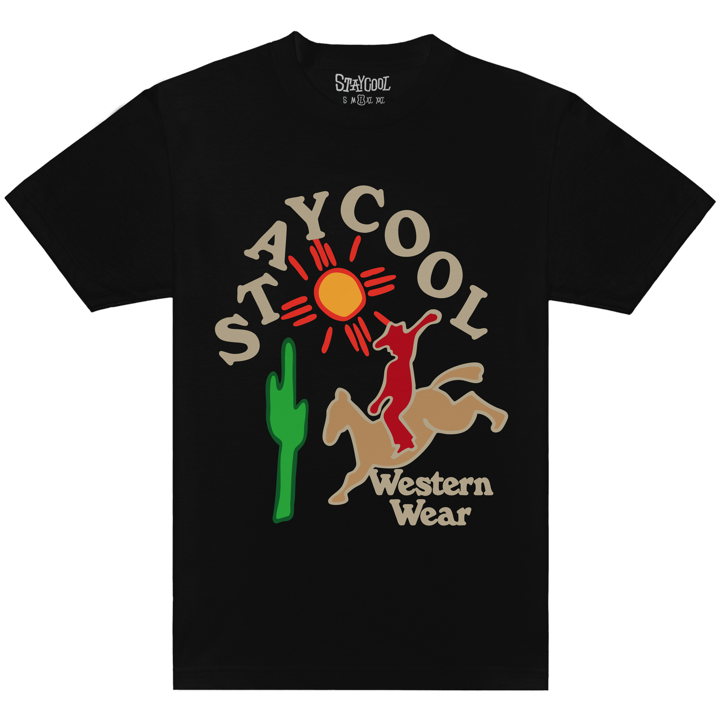 Western Tee (Black)