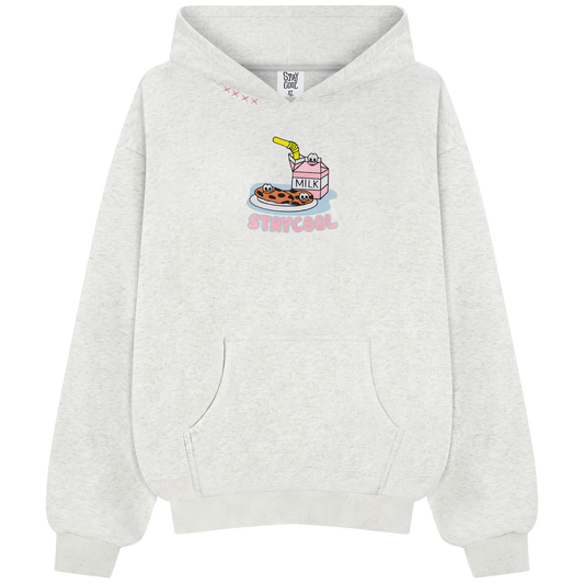 Cookies Hoodie (Heather Grey)