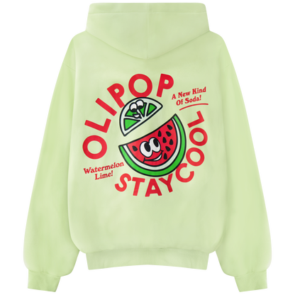 Olipop Watermelon Lime Hoodie