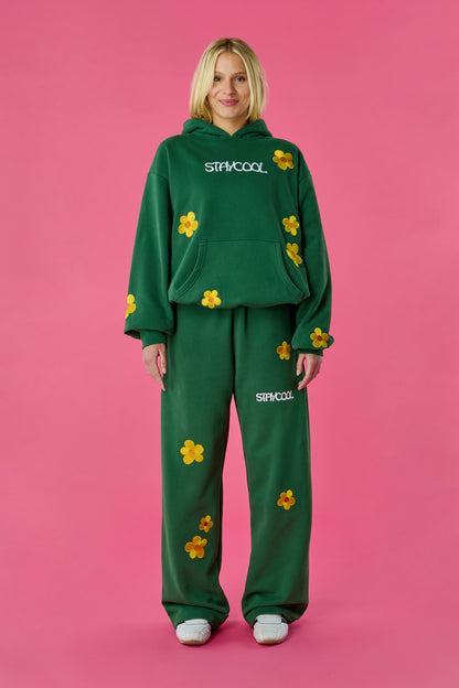 Sunflower Straight Sweatpants (Forest Green)