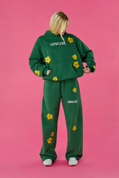 Sunflower Hoodie (Forest Green)