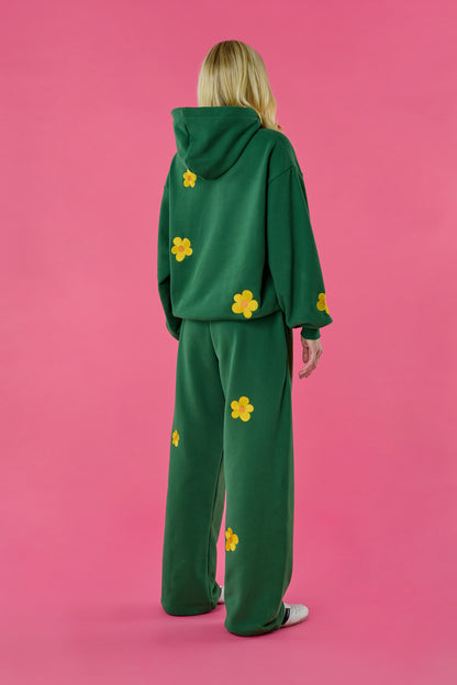 Sunflower Hoodie (Forest Green)