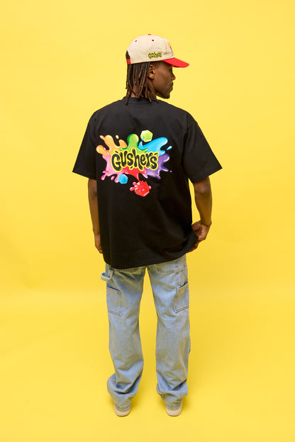 Staycool X Gushers Splat T-Shirt (Black)