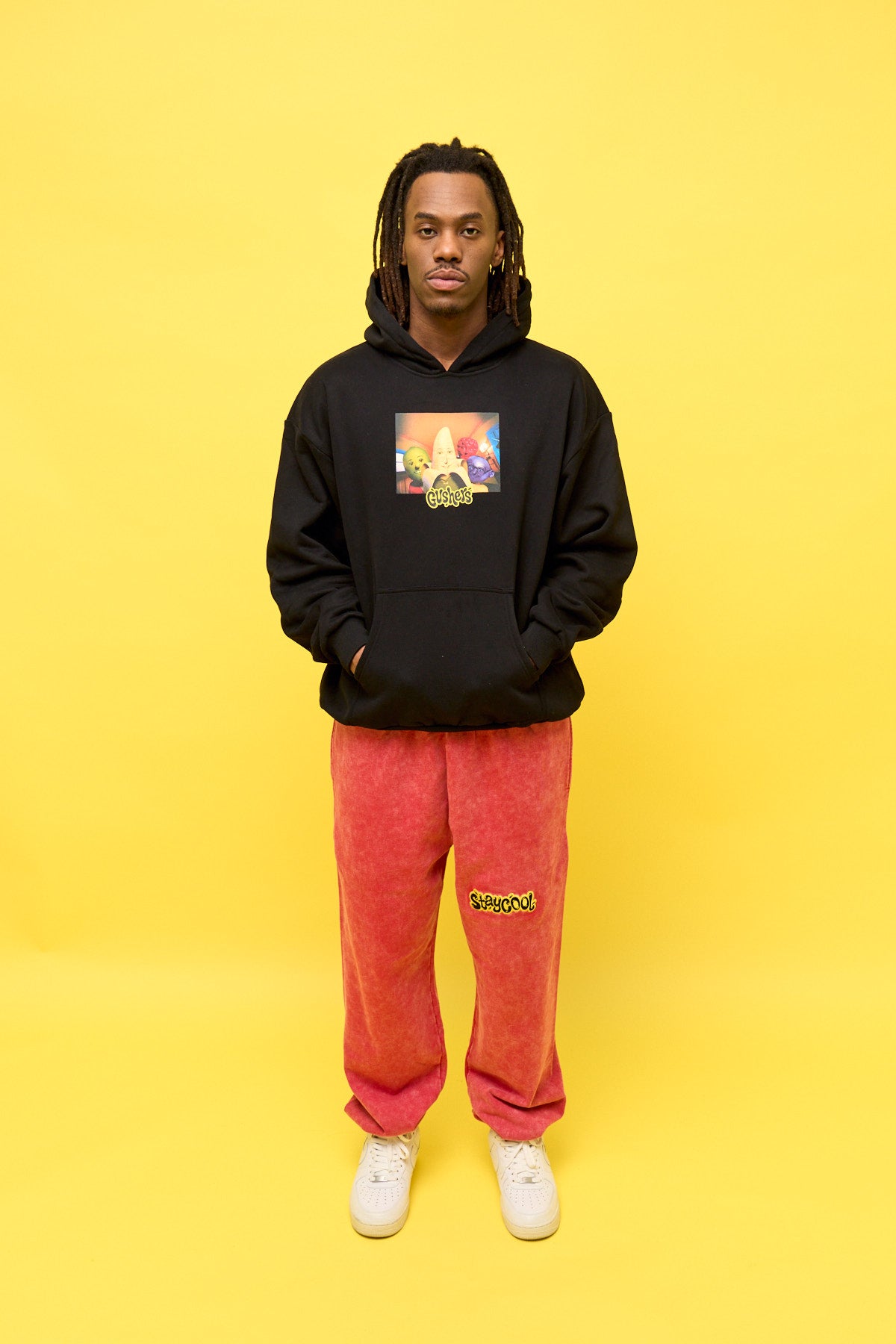 Staycool X Gushers Acid Wash Sweatpants (Strawberry)