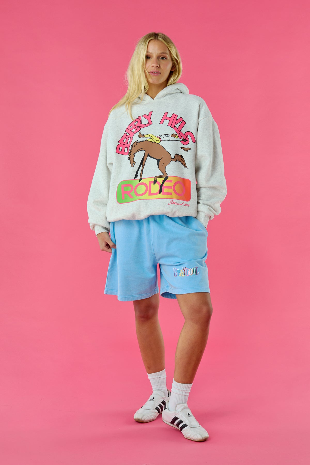 Rodeo Hoodie (Heather Grey)